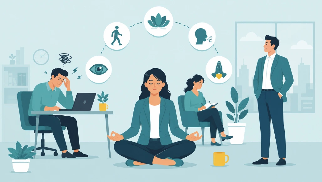 5 Mindfulness Practices for Employees Under Pressure – And Why Executives Should Lead by Example
