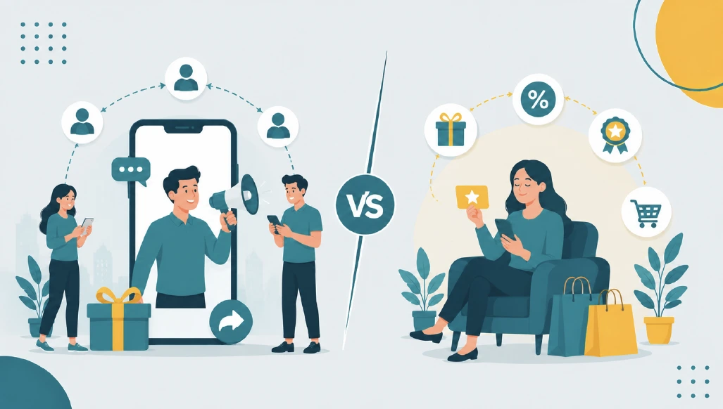 Referral Programs vs. Loyalty Programs: 6 Differences to Help You Decide Which to Build First