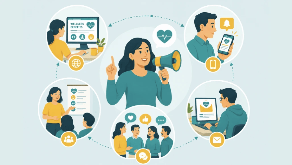 8 Proven Ways to Communicate Employee Wellness Benefits So People Actually Use&nbsp;Them