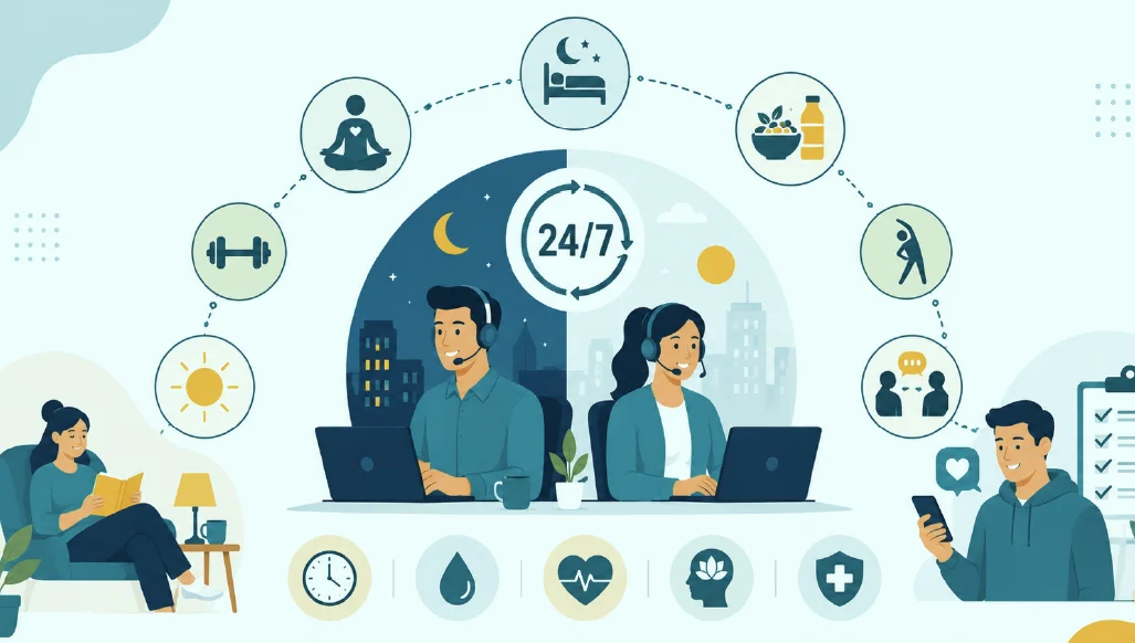 9 Wellness Program Ideas for Shift Workers and 24/7 BPO/Call Center Teams