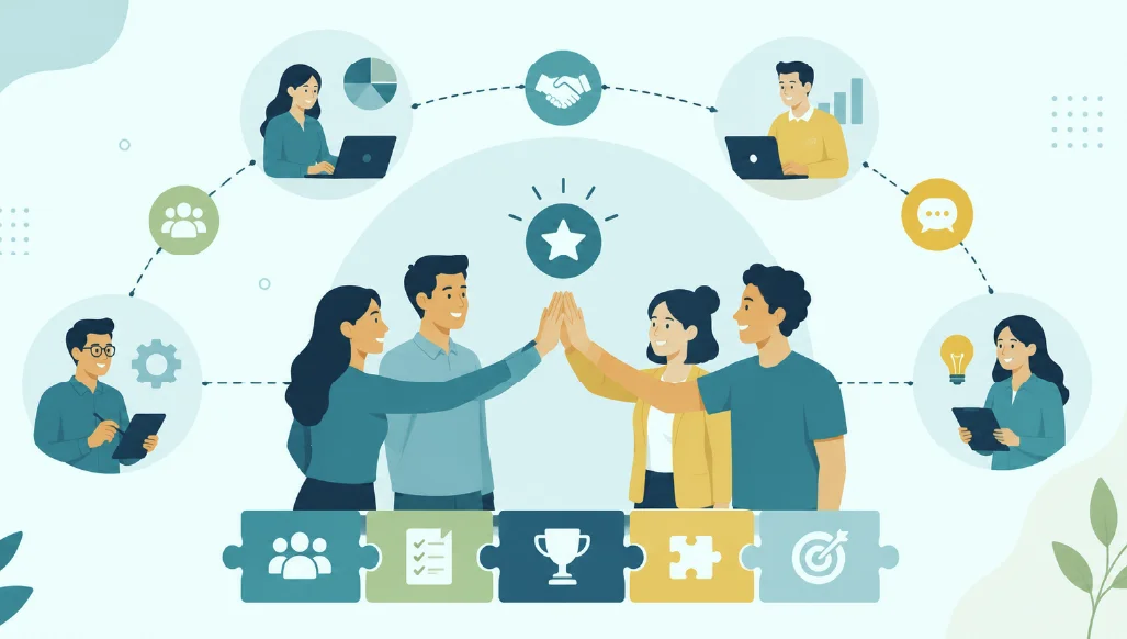 Cross-Team Peer Recognition: 7 Ways to Break Down Department Silos